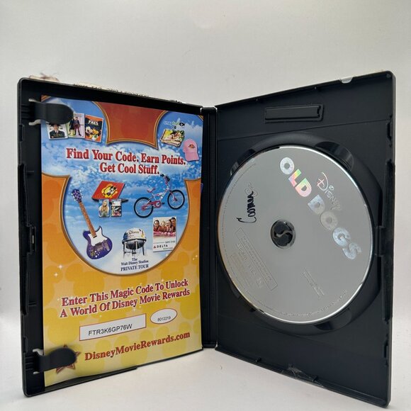Disney Old Dogs DVD 1-Disc Movie W/Bonus Features - Travolta & Williams Rated PG - Picture 3 of 3
